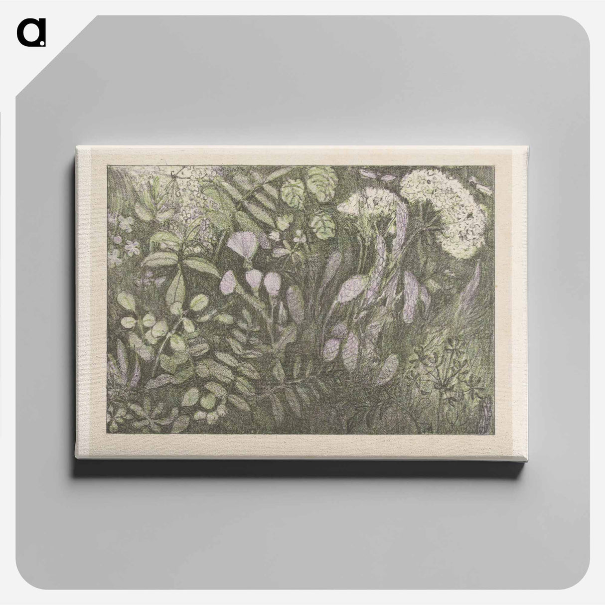 Bloemen en planten - Theo van Hoytema Canvas.