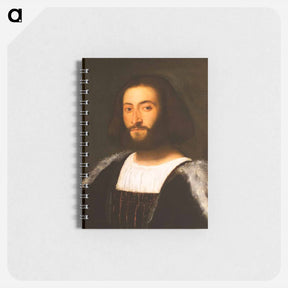 アートメモ帳-Portrait of a Man - ティツィアーノ ヴェチェッリオ Memo.