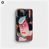 The Actor Ichikawa Sadanji I as Fukashichi - Toyohara Kunichika Phone Case.