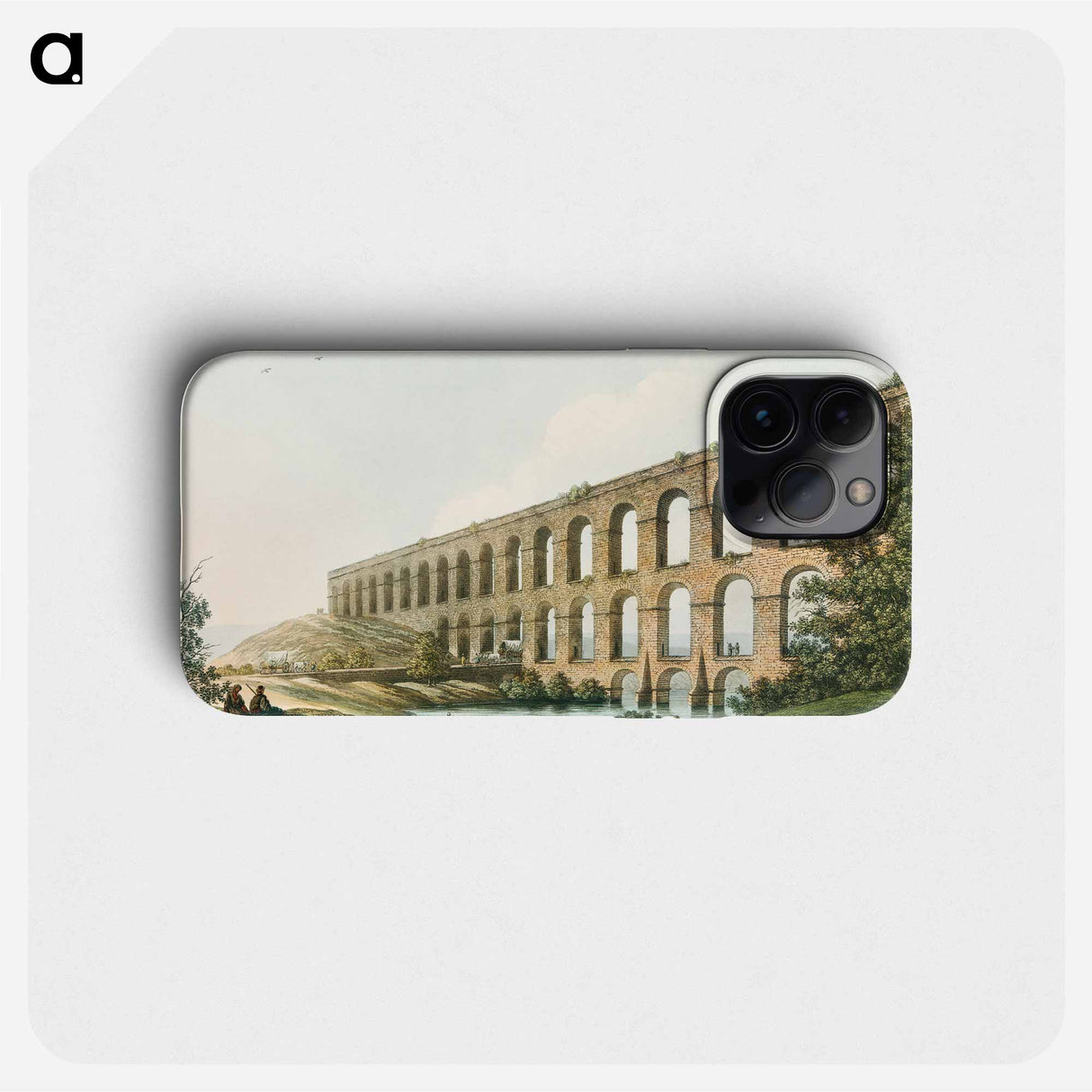 Aqueduct near Belgrade - View of the Ottoman Empire Phone Case.