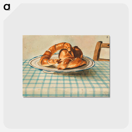 アートポストカード-Still Life with Pastry Plate
 - ウィーン博物館 Postcard.