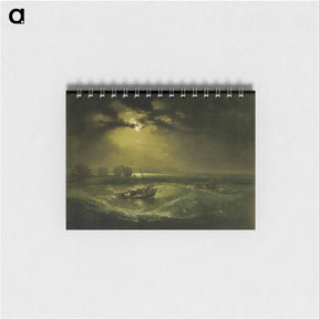 アートメモ帳-Fishermen at Sea - ウィリアム ターナー Memo.