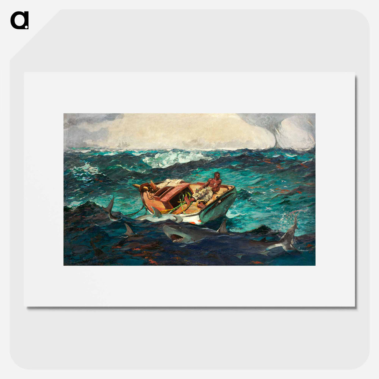 The Gulf Stream - Winslow Homer Poster.