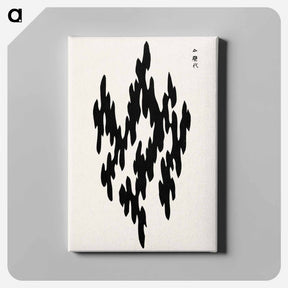 アートパネル-Yatsuo no tsubaki - 八丘椿 Canvas.