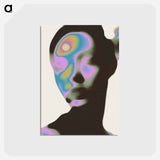 アートポストカード-Vague Head
 - 松邑 佑太 Postcard.