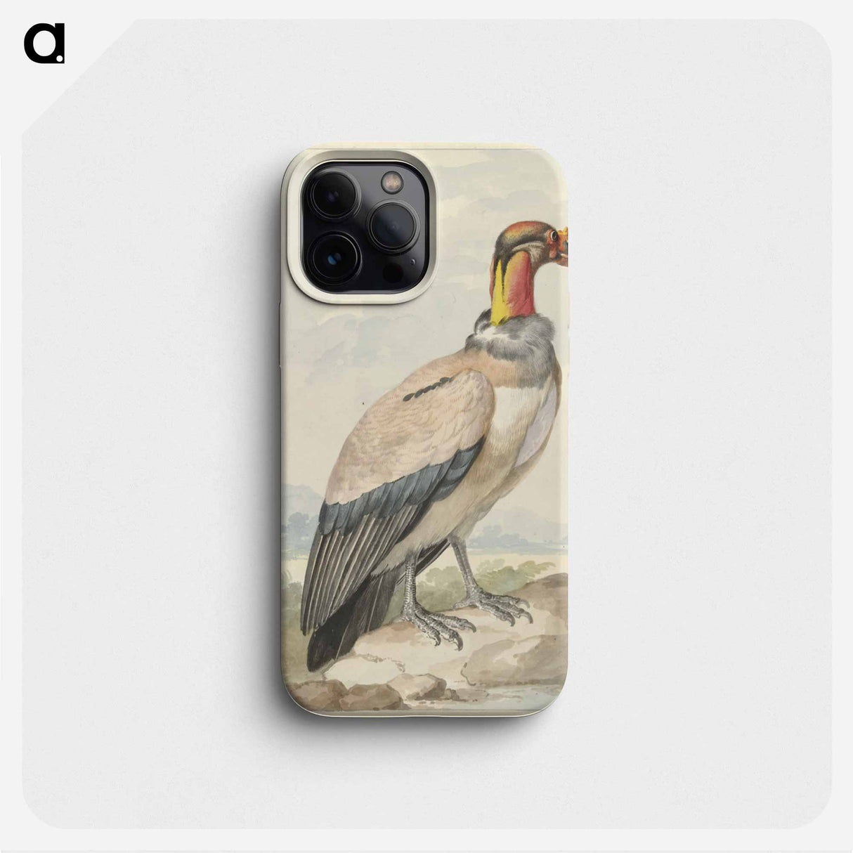 Koningsgier (Sarcoramphus papa) - アールト シューマン Phone Case.