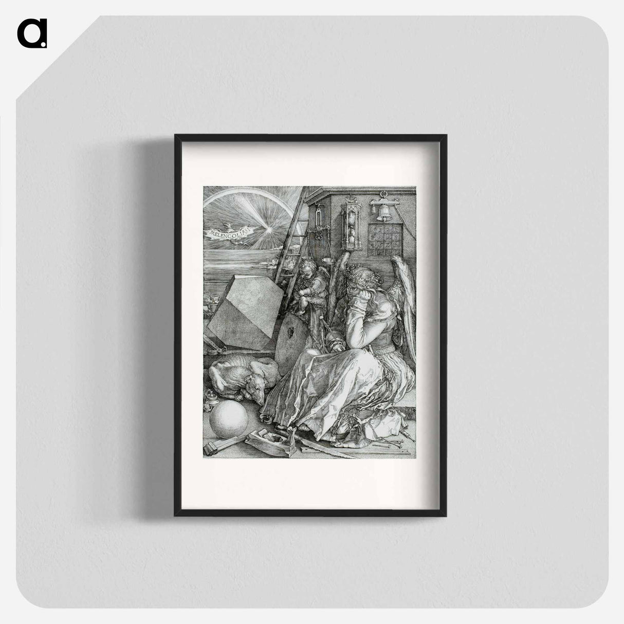 アートポスター-Melencolia I - アルブレヒト デューラー Poster.