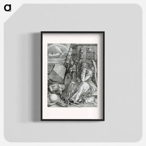 アートポスター-Melencolia I - アルブレヒト デューラー Poster.