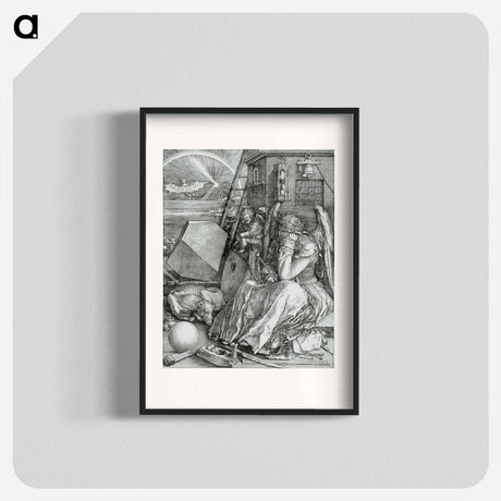 アートポスター-Melencolia I - アルブレヒト デューラー Poster.