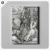 アートパネル-Melencolia I - アルブレヒト デューラー Canvas.