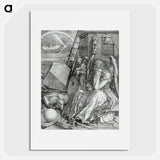 アートポスター-Melencolia I - アルブレヒト デューラー Poster.