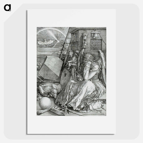 アートポスター-Melencolia I - アルブレヒト デューラー Poster.