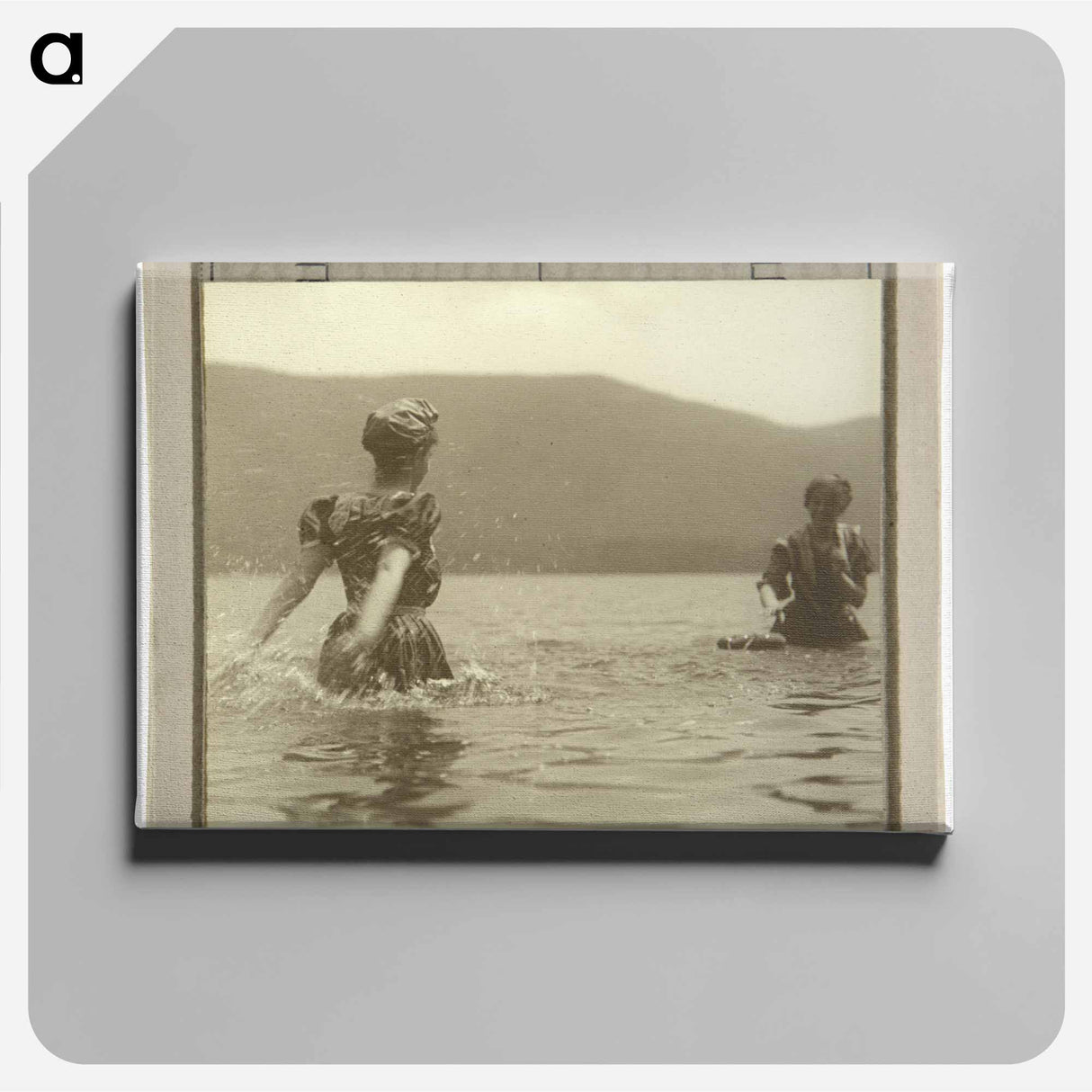 Emmy and Selma, Lake George - アルフレッド スティーグリッツ Canvas.