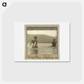 アートポストカード-Emmy and Selma, Lake George - アルフレッド スティーグリッツ Postcard.