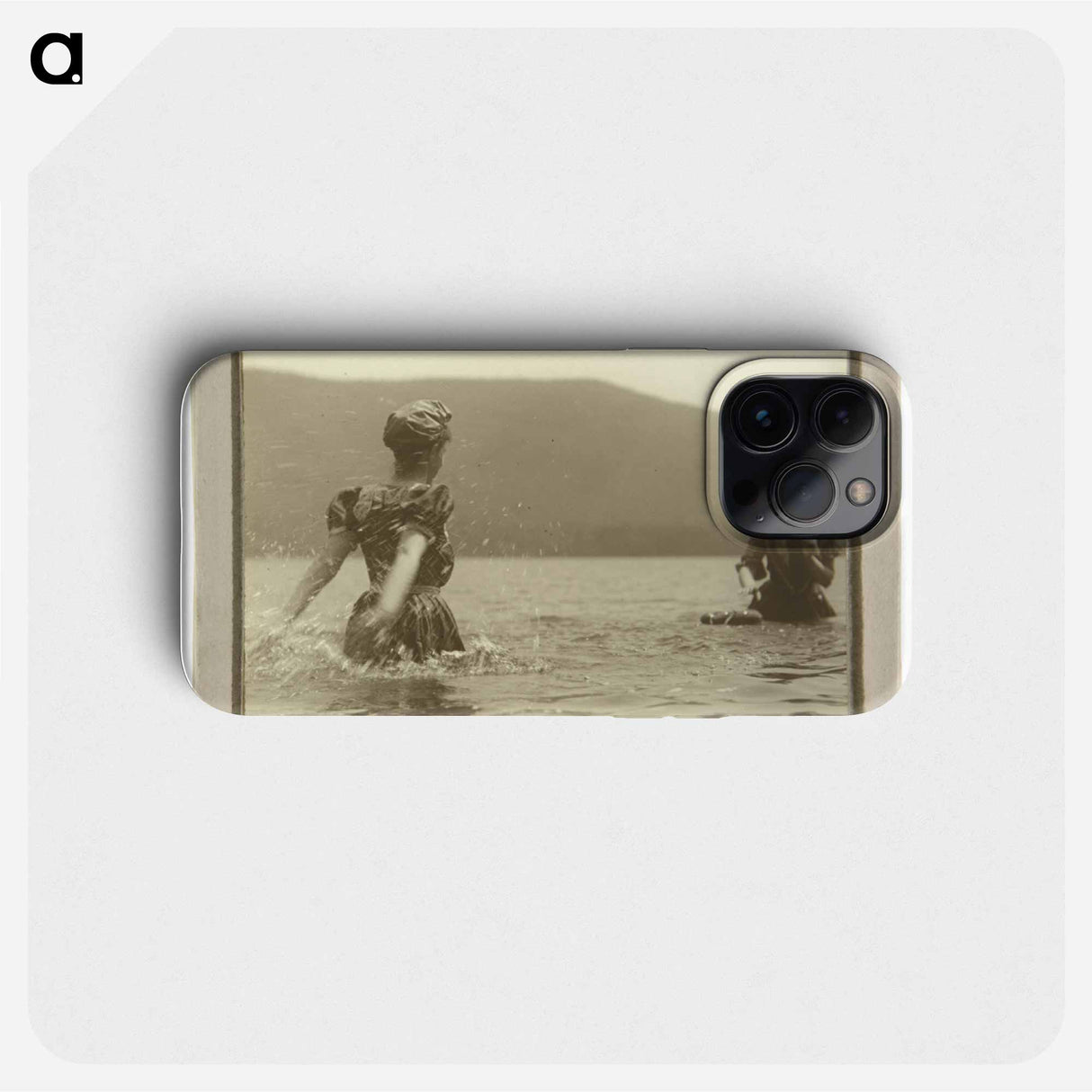 Emmy and Selma, Lake George - アルフレッド スティーグリッツ Phone Case.