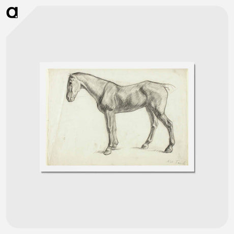 アートポストカード-Hevonen - アルフレッド ウィリアム フィンチ Postcard.