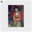 アートポストカード-Armenian Girl
 - バーンズ・コレクション Postcard.