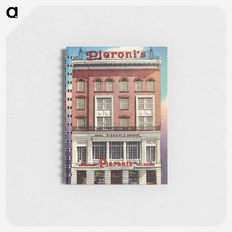 アートメモ帳-Pieroni's Restaurant and Hotel
 - ボストン公共図書館 Memo.