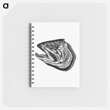 アートメモ帳-Fish Head
 - 大英図書館 Memo.