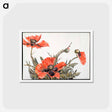 アートポストカード-Red Poppies - チャールズ デムス Postcard.
