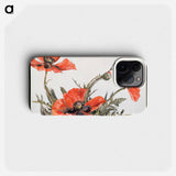 Red Poppies - Charles Demuth Phone Case.