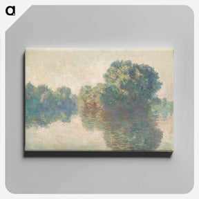 アートパネル-The Seine at Giverny - クロード モネ Canvas.