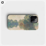 The Seine at Giverny - Claude Monet Phone Case.