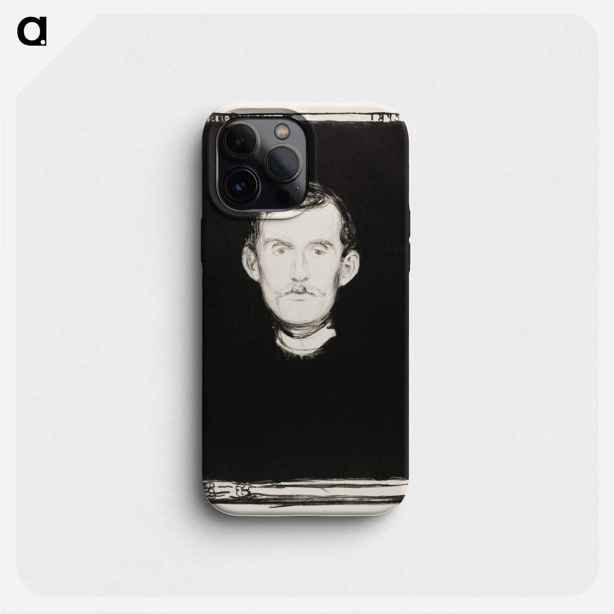 Self–Portrait - Edvard Munch Phone Case.