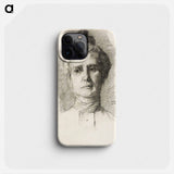 The Artist's Mother - Egon Schiele Phone Case.