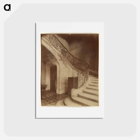 アートポストカード-Hotel de la Brinvilliers, l'empoisonneuse, Rue Charles V 12
 - ウジェーヌ アジェ Postcard.