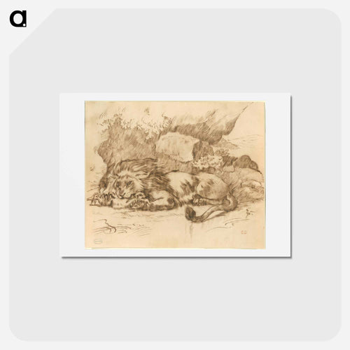 オレンジ - ウジェーヌ ドラクロワ Postcard.