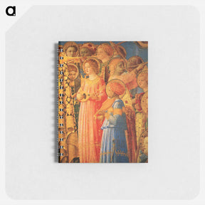 アートメモ帳-Coronation of the Virgin (detail) - フラ アンジェリコ Memo.