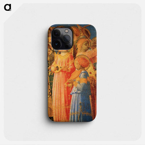 Coronation of the Virgin (detail) - フラ アンジェリコ Phone Case.