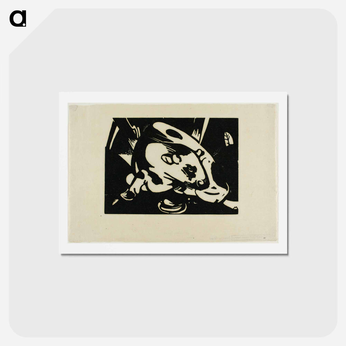 アートポストカード-The Bull - フランツ マルク Postcard.