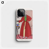 Costumes Parisiens - Georges Barbier Phone Case.