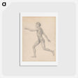 アートポストカード-Human Figure, Lateral View, Undissected
 - ジョージ スタッブス Postcard.