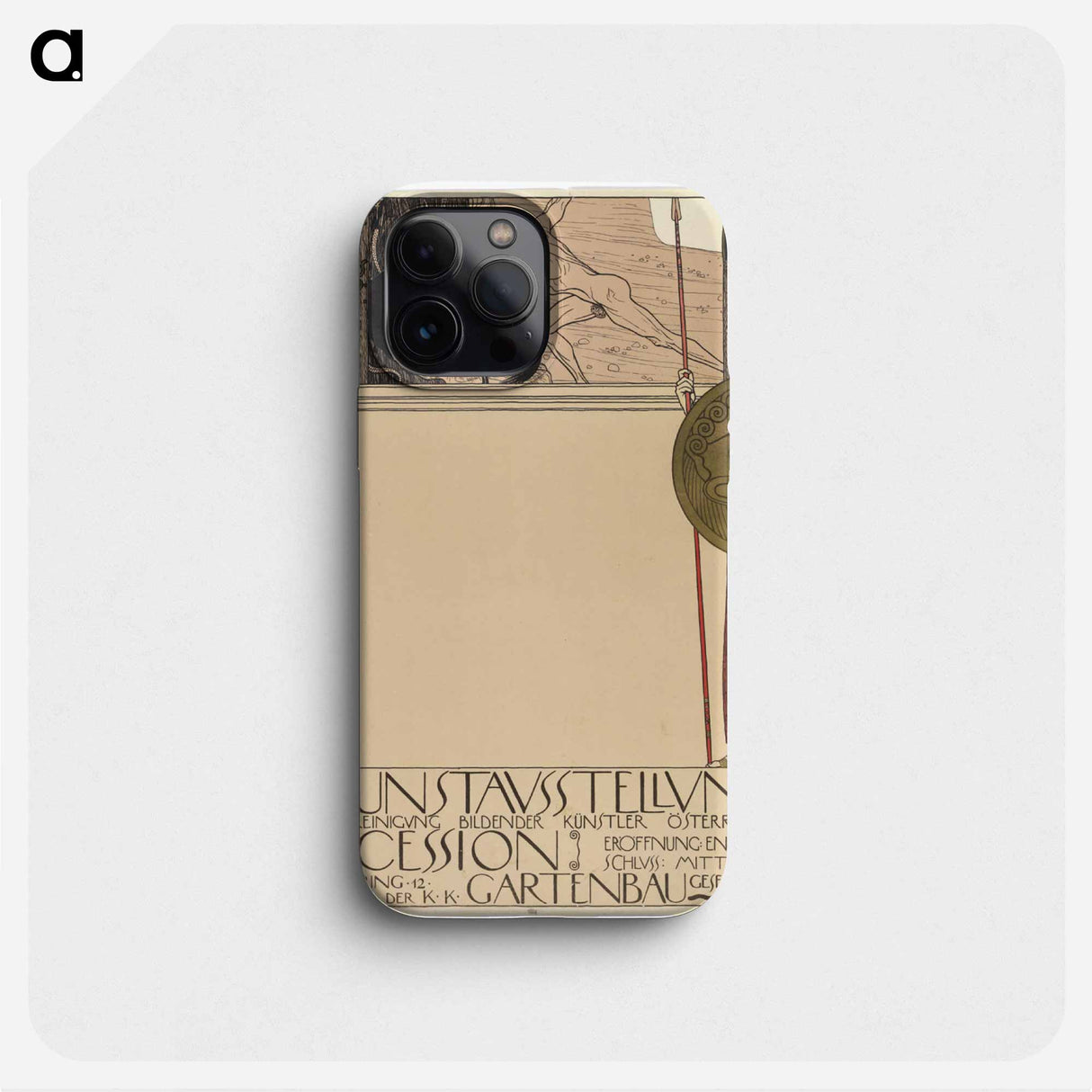 1st Secession exhibition - Gustav Klimt Phone Case.