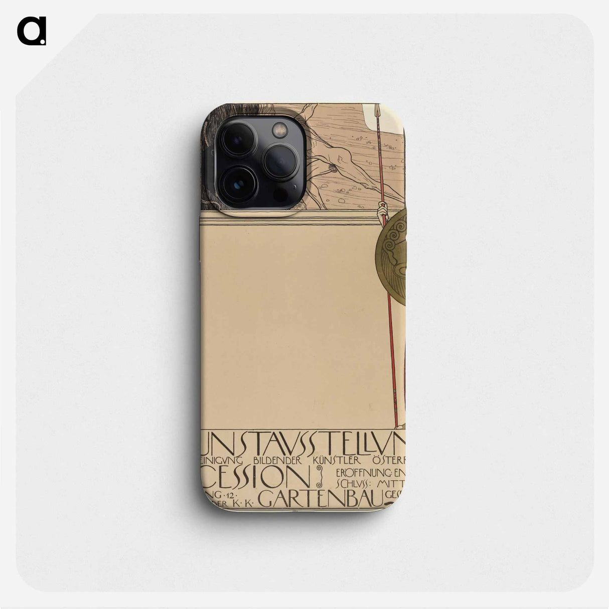 1st Secession exhibition - グスタフ クリムト Phone Case.