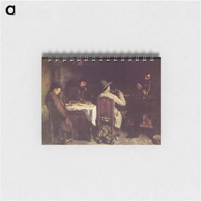 アートメモ帳-After Dinner at Ornans - ギュスターヴ クールベ Memo.