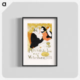 Reine de Joie - Henri de Toulouse-Lautrec Poster.