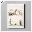 アートパネル-Rams from Histoire de l'art égyptien
 - エジプト美術史 Canvas.