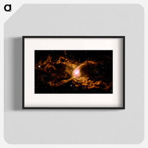 アートポスター-Red Spider Nebula
 - ハッブル画像 Poster.