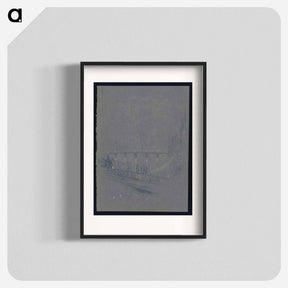 アートポスター-Waterloo Bridge From Charing Cross Bridge
 - ジョセフ ペネル Poster.