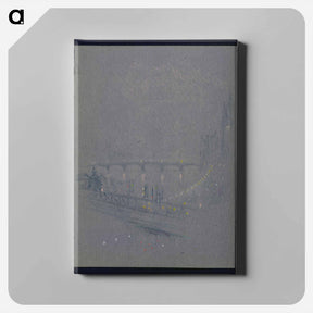 アートパネル-Waterloo Bridge From Charing Cross Bridge
 - ジョセフ ペネル Canvas.