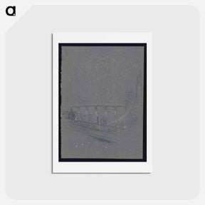 アートポストカード-Waterloo Bridge From Charing Cross Bridge
 - ジョセフ ペネル Postcard.