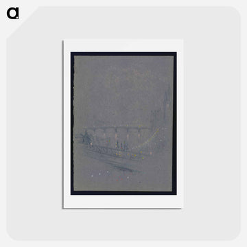 Waterloo Bridge From Charing Cross Bridge
 - ジョセフ ペネル Postcard.