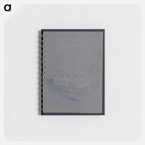 アートメモ帳-Waterloo Bridge From Charing Cross Bridge
 - ジョセフ ペネル Memo.