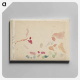 Painted in a professional and a figure with a ball - Julie de Graag Canvas.