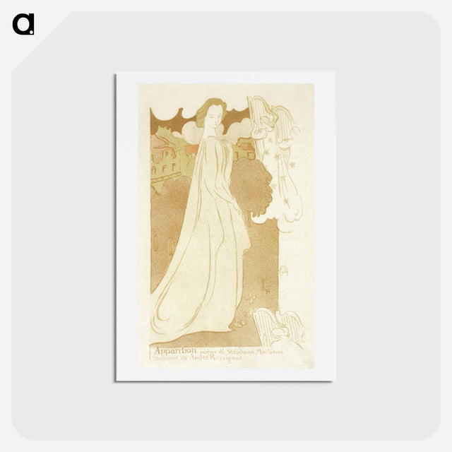 アートポストカード-L'Apparition - モーリス ドニ Postcard.