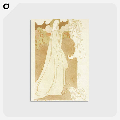 アートポストカード-L'Apparition - モーリス ドニ Postcard.